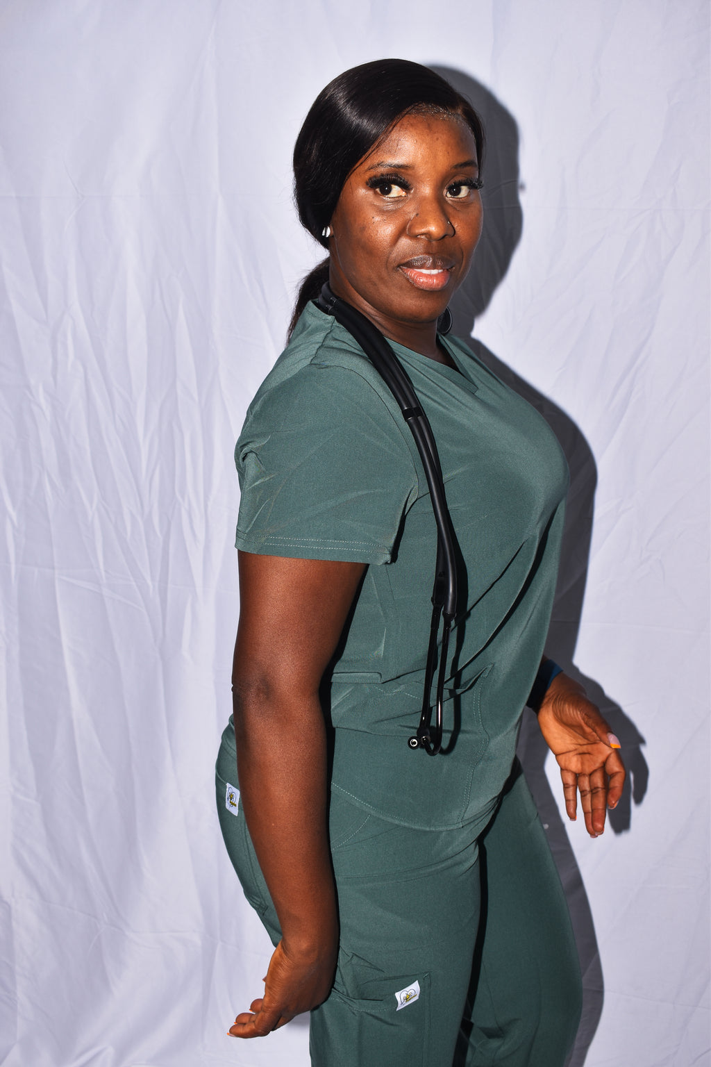 The Modern flow wide leg set